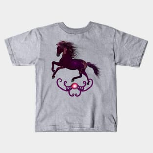 Wonderful fantasy horse on the beach Kids T-Shirt